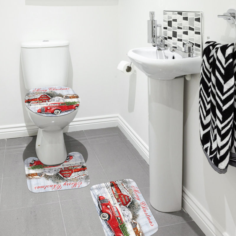 Shower Curtain with Hooks Included
