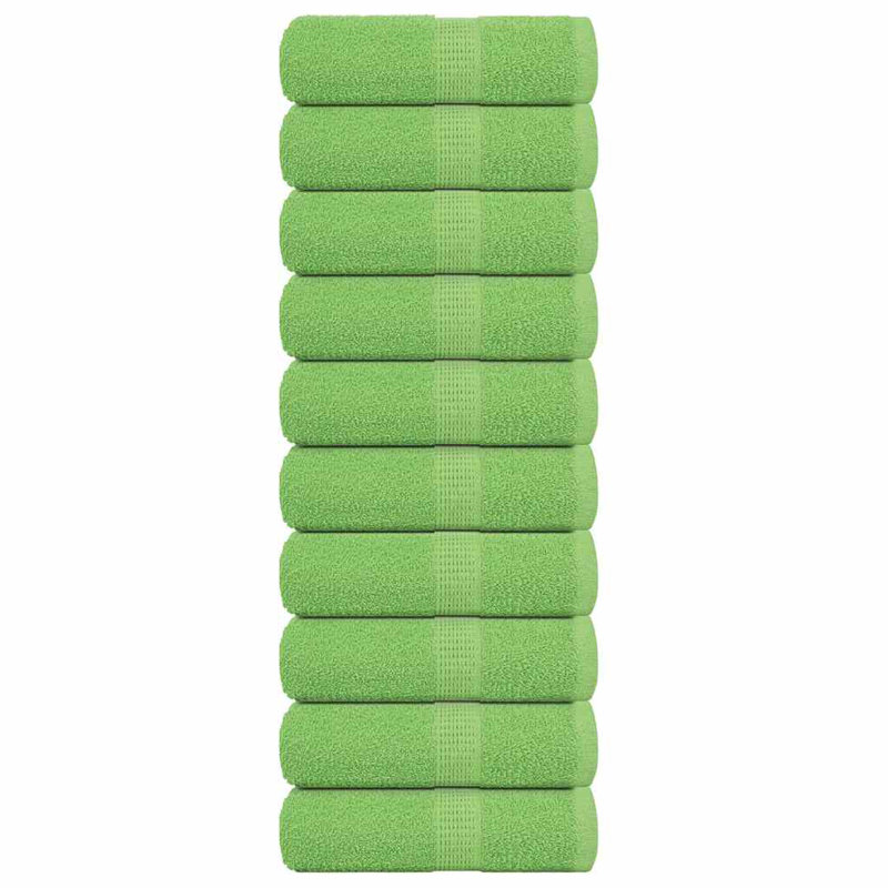 Reshon 100% Cotton Hand Towel, Apple green