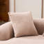 Causeuse courbée beige chaud: sans assemblage-818527507-818527508
