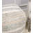 Grandcanyon 100% Cotton Braided Pouf, Beige