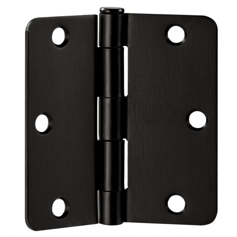 Charnières de porte H 3,5 po x l 3,5 po, Bronze huilé