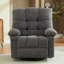 Fauteuil inclinable pivotant surdimensionné Cavaro avec massage, chaleur et confort berçant