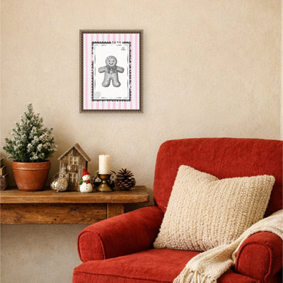" Vintage Gingerbread Stamp " by Jolly And Dash