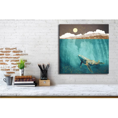 Stunning Decorative Canvas Painting, 17.7 x 17.7 inches | 50% Cotton / 50% Polyester, Digital Printing on High-Quality Canvas | Elegant Wooden Frame, 0.8 x 1.2 inches | Perfect for Home Decor & Art Enthusiasts