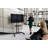 WorkplaceEssentials Luxor Single Screen Floor Stand Mount