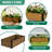 47.6" X 23.7" X 12.2" Composite Raised Garden Bed-1211687149