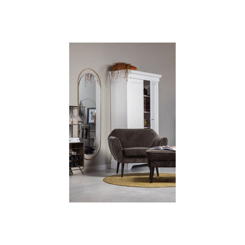 Sanou Metal Flat Wall Mirror