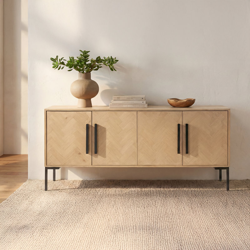 Fishbone 77'' W Sideboard