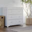 Ensemble de chambre de bébé 2 pièces avec lit de bébé, commode et surmatelas amovible Camden-102095745
