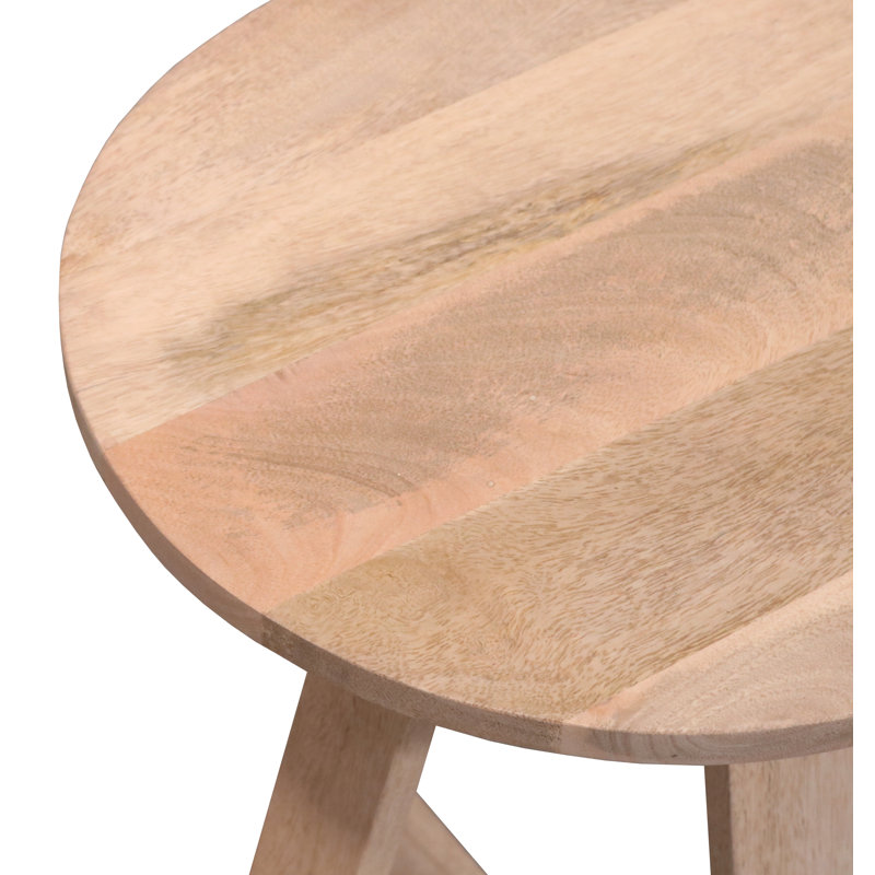 Nenita Solid Wood Counter Stool
