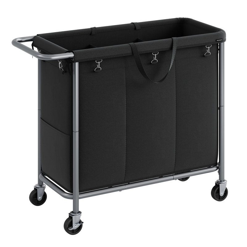 Rolling Laundry Hamper with Handles