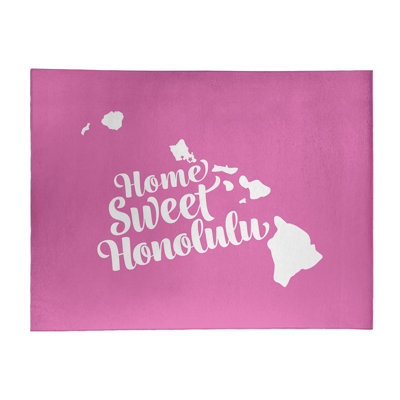 Tapis en poly-chenille honolulu hawaii