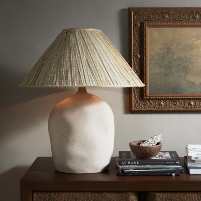 Lampe de table en porcelaine Fawn