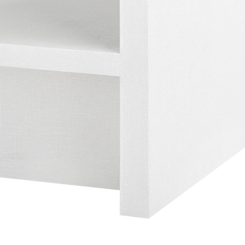 Benjamin End Table, White