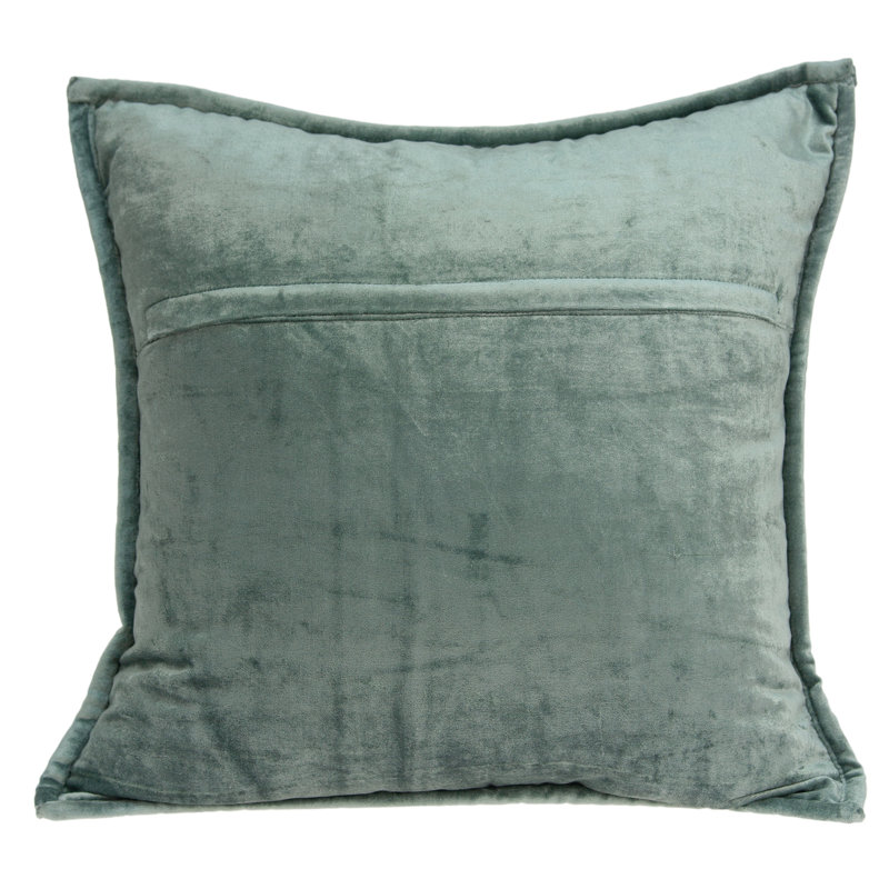 Coussin matelassé Parkus Collection Tusha, Écume de mer, Polyester / Bourre en polyester