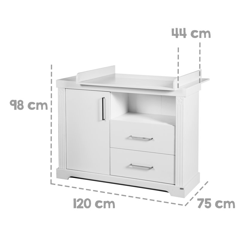 Maxi Convertible 2 -Piece Nursery Furniture Set