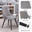 Clocher 47cm H Tufted Velvet Upholstered Upholstered Back Side Chair-43410649