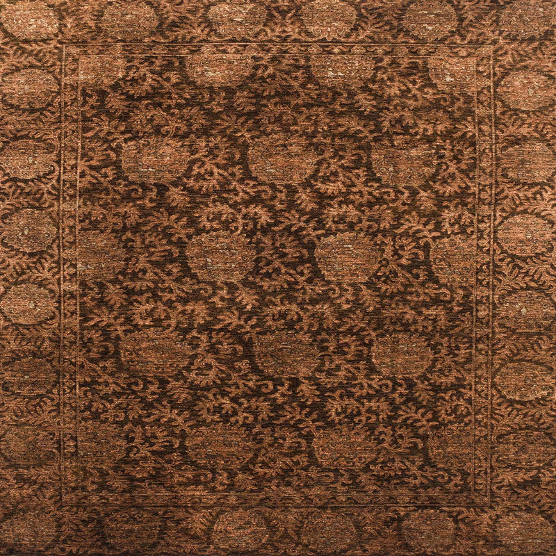 Abstract Indoor Rug, Square 7'