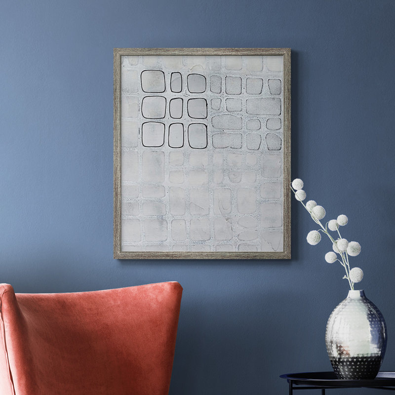 Toile encadrée de qualité supérieure Lumen Color I - prête à être accrochée, Gris, H 24 po x l 20 po