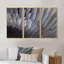 Plumes noires et blanches - 3 pièces, impression sur toile-2100706033-2100706045