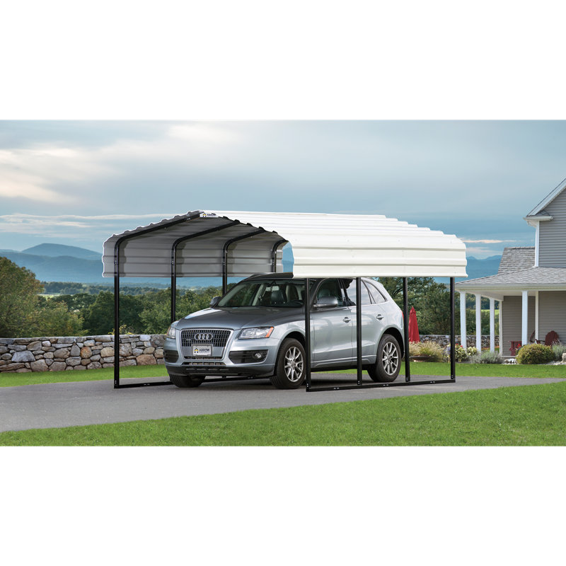 Galvanized Steel Carport, 10X15X7