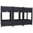 Planter Raised Beds - Elevated Planter Garden Box With Drainage Plug Raised Garden Beds For Vegetable/Flower/Herb Outdoor Standing Planter Beds Gardening Kit,Black,47.2"X15.7"X27.7"-571649123-571649124