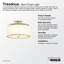 Tresdoux™ Semi-Flush Light-62587337
