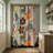 Hoxton Floral Shower Curtain-1657238623
