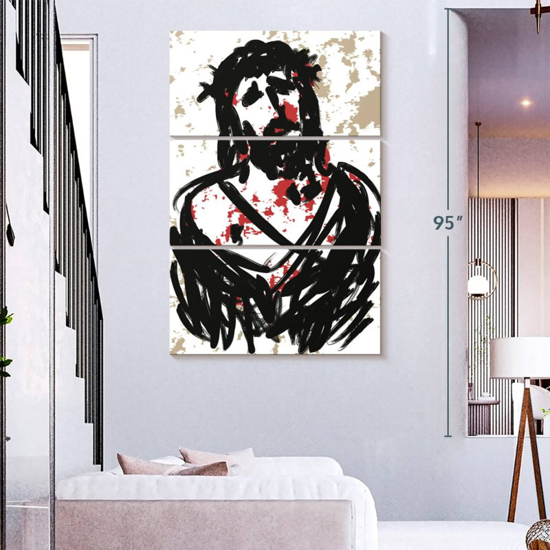 Ecce Homo, 74" H x 48" W