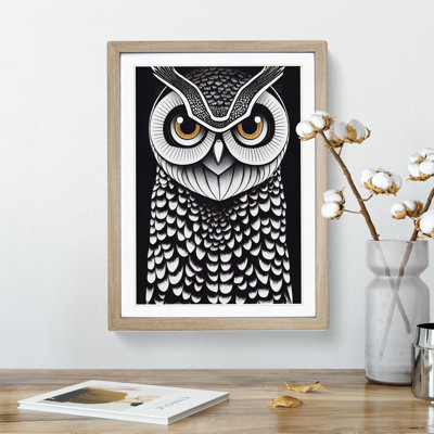 A Fearless Owl - Wall Art