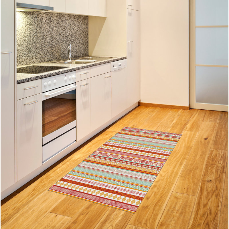 Tribal High Density Long Fiber Poly Threads Decorative Area Rug Carpet, Rectangle 2'7" x 5'