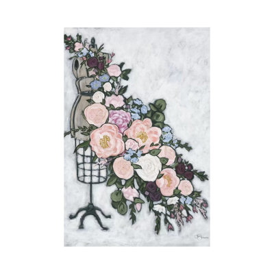 Dress Mannequin - Wrapped Canvas Painting