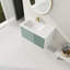 Meuble-lavabo mural 36 po avec lavabo en céramique