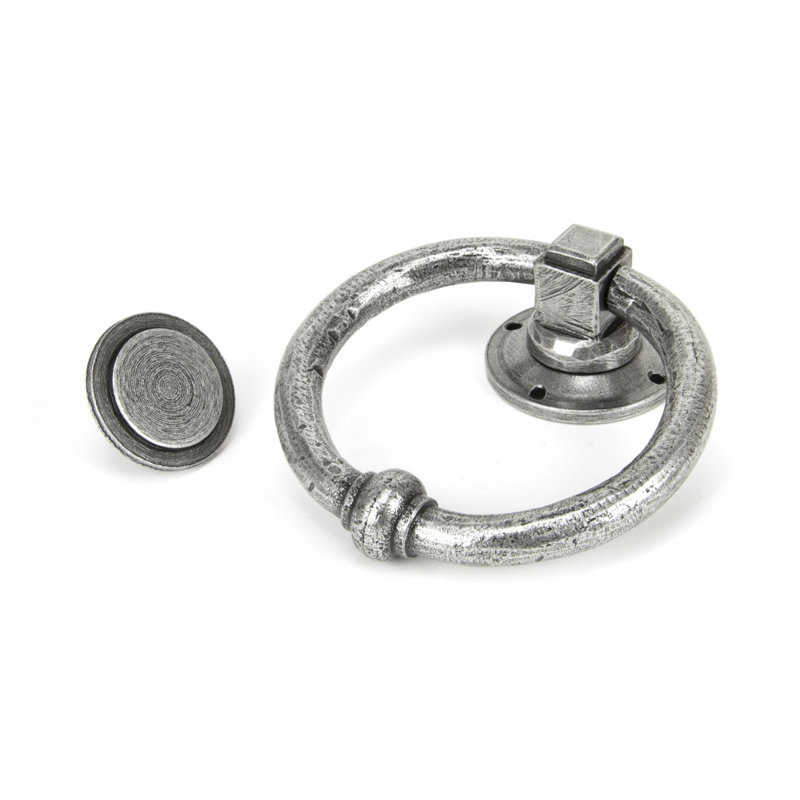 Regency Door Knocker, Pewter Patina