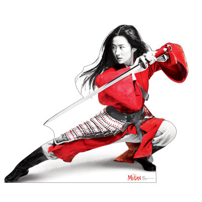 Accroche en carton mulan
