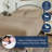 Delara GOTS Certified 100% Organic Cotton Sateen Sheet Set, 400TC Long Staple, Soft & Breathable with Deep Pocket-105914774-105914773