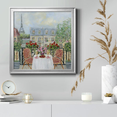 " Toast To Paris " Painting Print