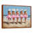 Brown Floater Framed Canvas