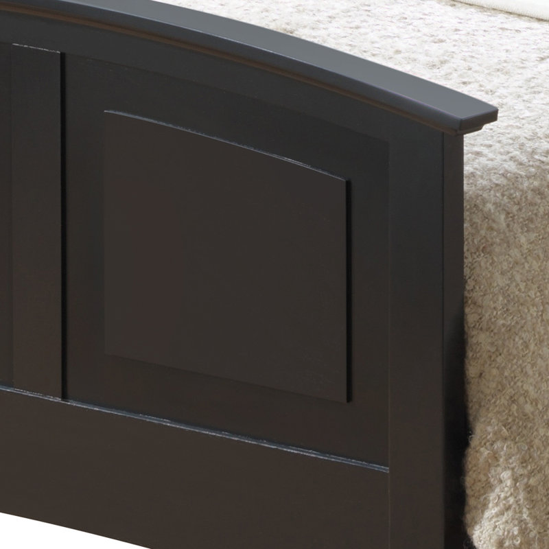 Hammond Low Profile Bed, Black, Twin