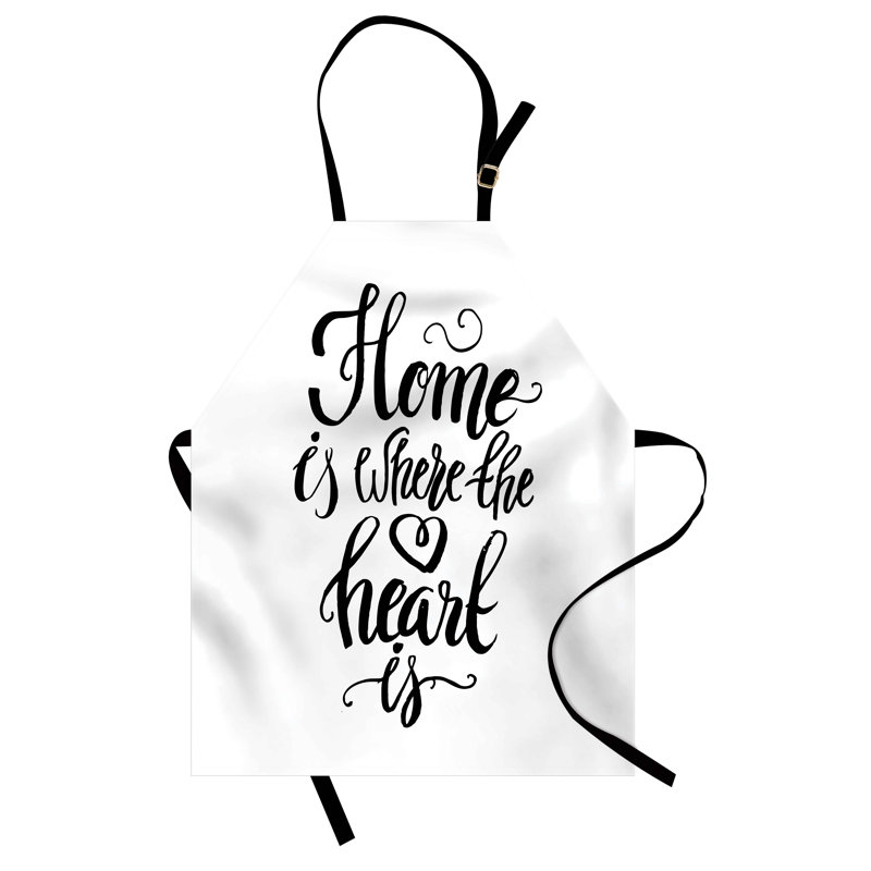 No Pattern Bib Apron