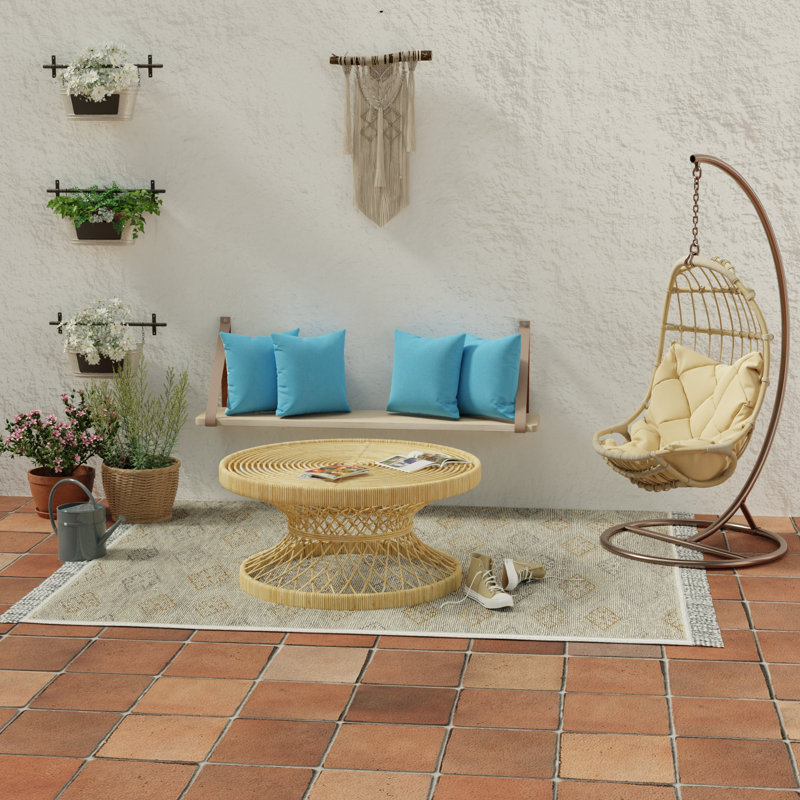 Sunbrella Outdoor Throw Pillow, Ice Blue