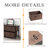 Steel 34.25 " W 4 - Drawer Dresser-454256700