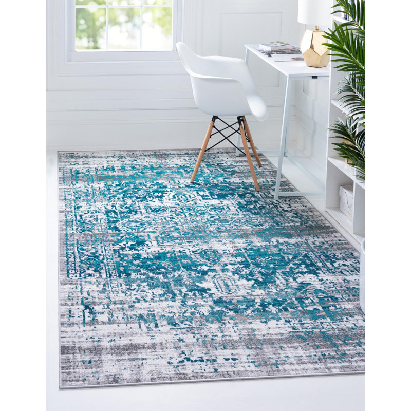 Dota Abstract Indoor Rug, Rectangle 5'3" x 8'