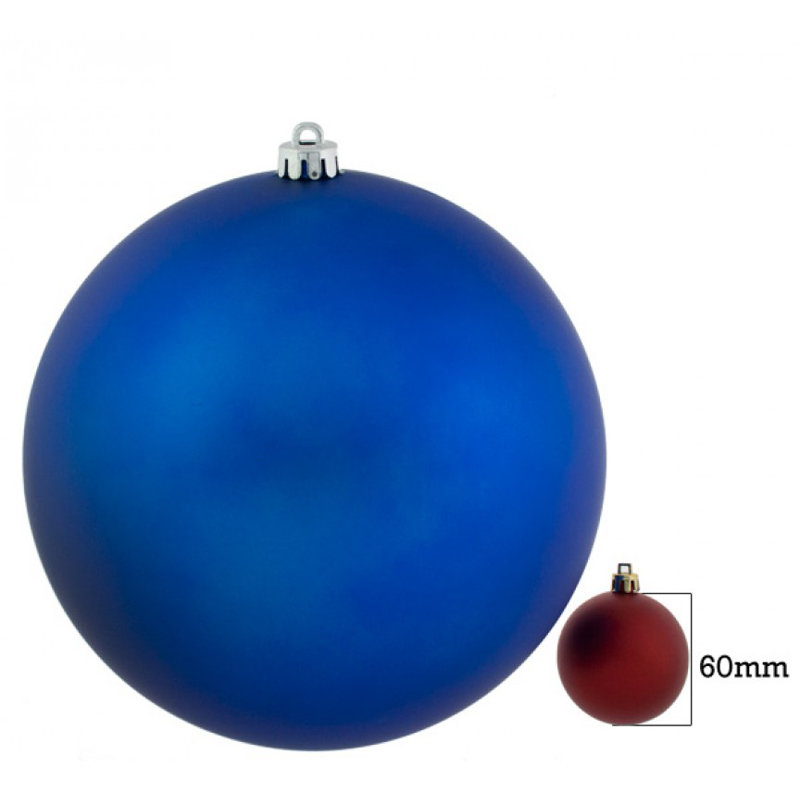 Bauble, Blue, 25cm H x 25cm W