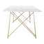 Direen Faux Marble Top Dining Table-1766113392