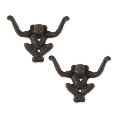 Ensemble de crochets muraux Monkey / 2