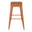 Tabouret de comptoir sans dossier intérieur / extérieur Briahnna-1422314982-1422314973