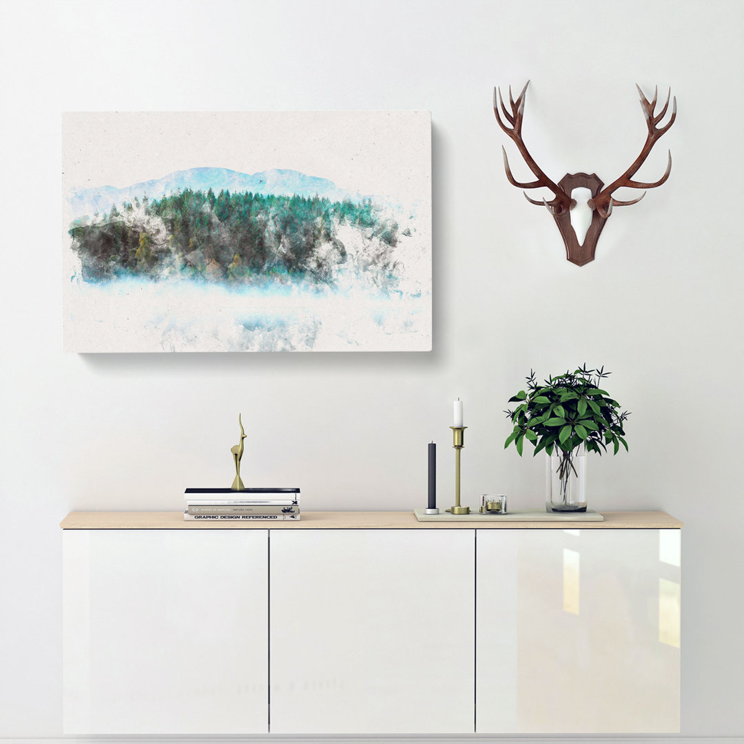 Fir Tree Forest - Wrapped Canvas