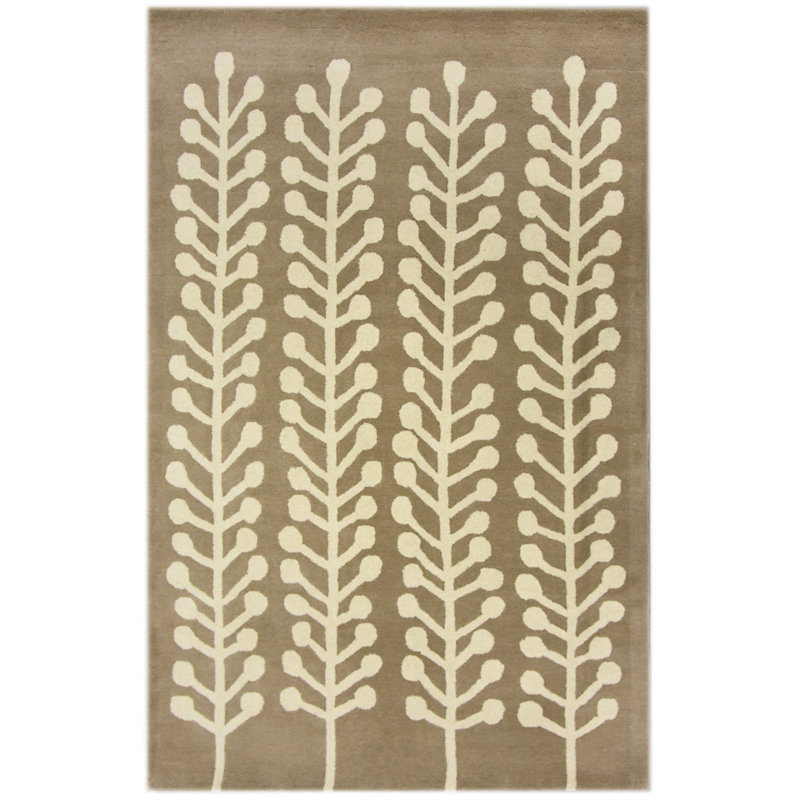 Herbs Floral Hand Woven Area Rug, Rectangle 200 x 300cm