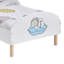 Kids White Toddler Bed – Space